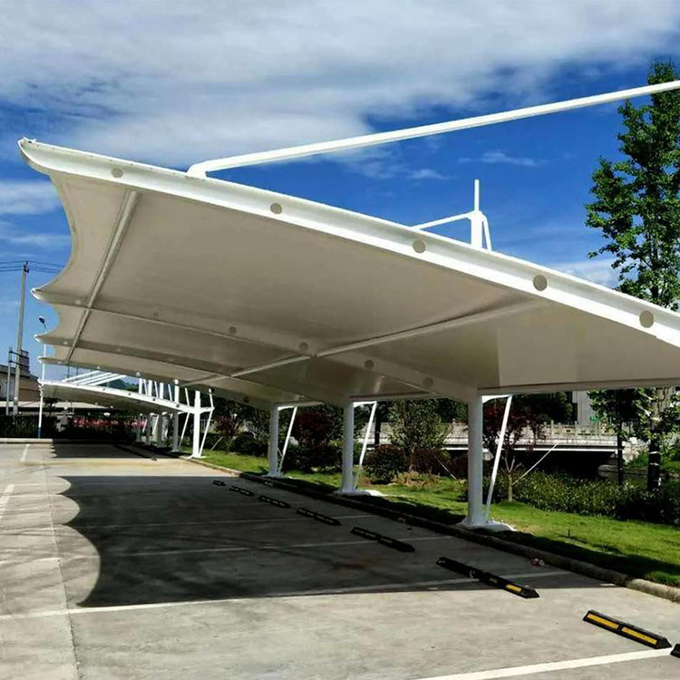 项城市膜结构汽车棚