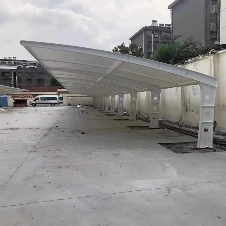 项城市膜结构汽车棚